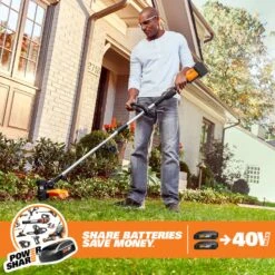 Worx WG184 13 In. 40 V Battery Edger/Trimmer Kit (Battery & Charger) 12 Worx WG184 13 In. 40 V Battery Edger/Trimmer Kit (Battery & Charger) -Power Lawn Equipment b0c79d06 4cf1 4729 96b0 2b954c086ecb