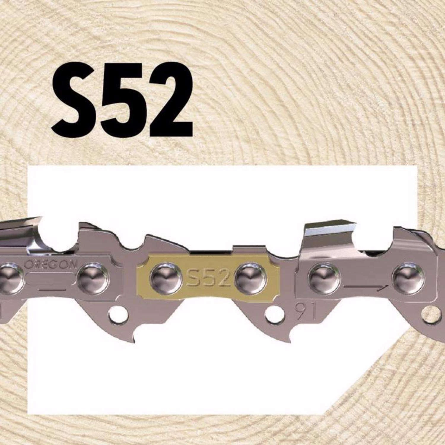 Oregon AdvanceCut S52 14 In. Chainsaw Chain 52 Links 9 Oregon AdvanceCut S52 14 In. Chainsaw Chain 52 Links - Image 7