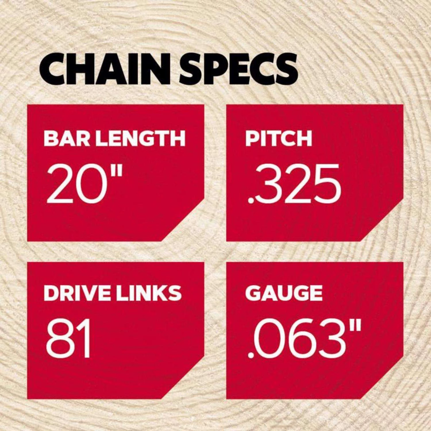 Oregon ControlCut L81 20 In. Chainsaw Chain 81 Links 5 Oregon ControlCut L81 20 In. Chainsaw Chain 81 Links - Image 3
