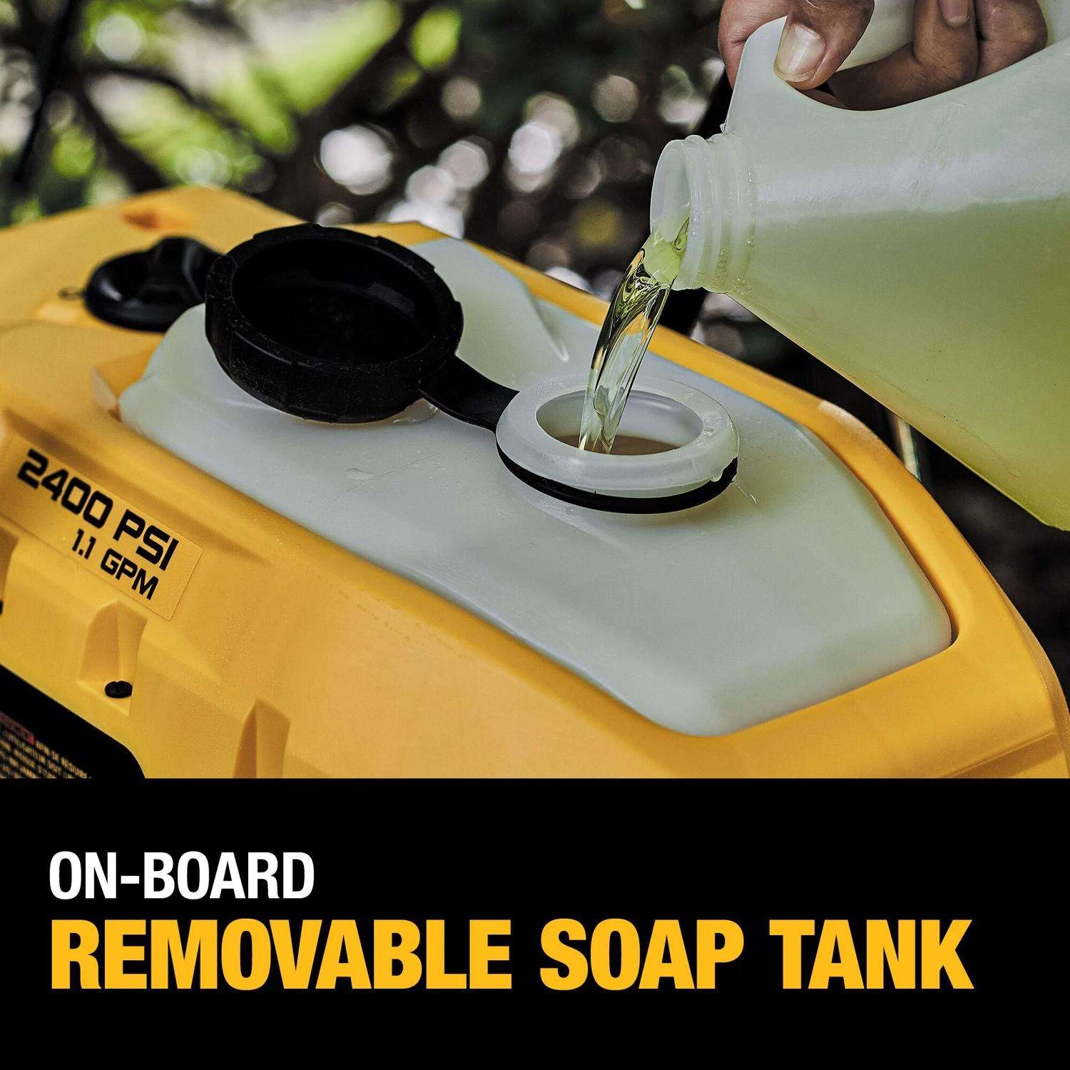 DeWalt DWPW2400 OEM Branded 2400 Psi Electric 1.1 Gpm Pressure Washer 10 DeWalt DWPW2400 OEM Branded 2400 Psi Electric 1.1 Gpm Pressure Washer - Image 8