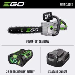 EGO Power+ CS1611 16 In. 40 Cc 56 V Battery Chainsaw Kit (Battery & Charger) -Power Lawn Equipment b3ea438f 13b1 4a79 bc67 91fb9a12b626