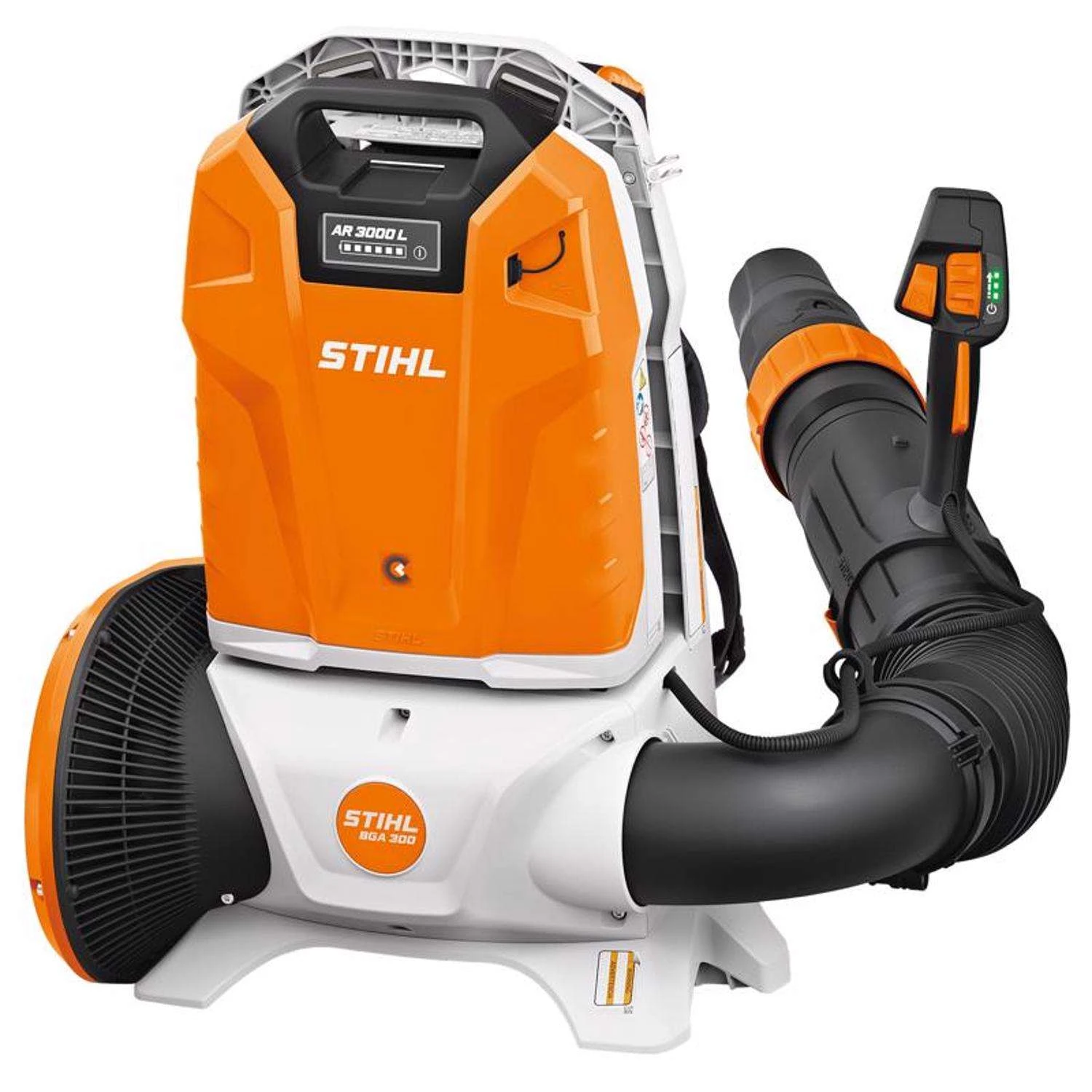 STIHL BGA 300 192 Mph 571 CFM Battery Backpack Blower 3 STIHL BGA 300 192 Mph 571 CFM Battery Backpack Blower