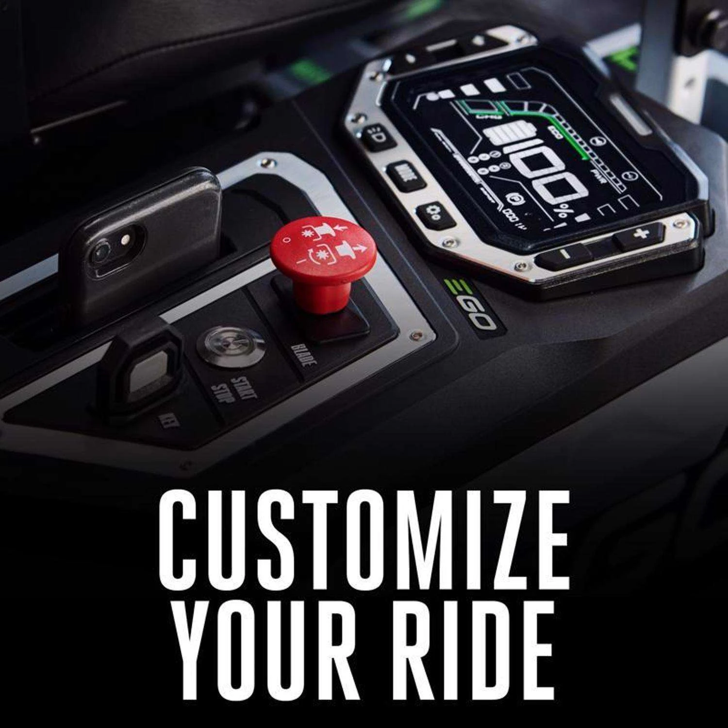 EGO Power+ Z6 ZT4204L 42 In. 56 V Battery Zero Turn Riding Mower Kit (Battery & Charger) W/ FOUR 10.0 AH BATTERIES 10 EGO Power+ Z6 ZT4204L 42 In. 56 V Battery Zero Turn Riding Mower Kit (Battery & Charger) W/ FOUR 10.0 AH BATTERIES - Image 8