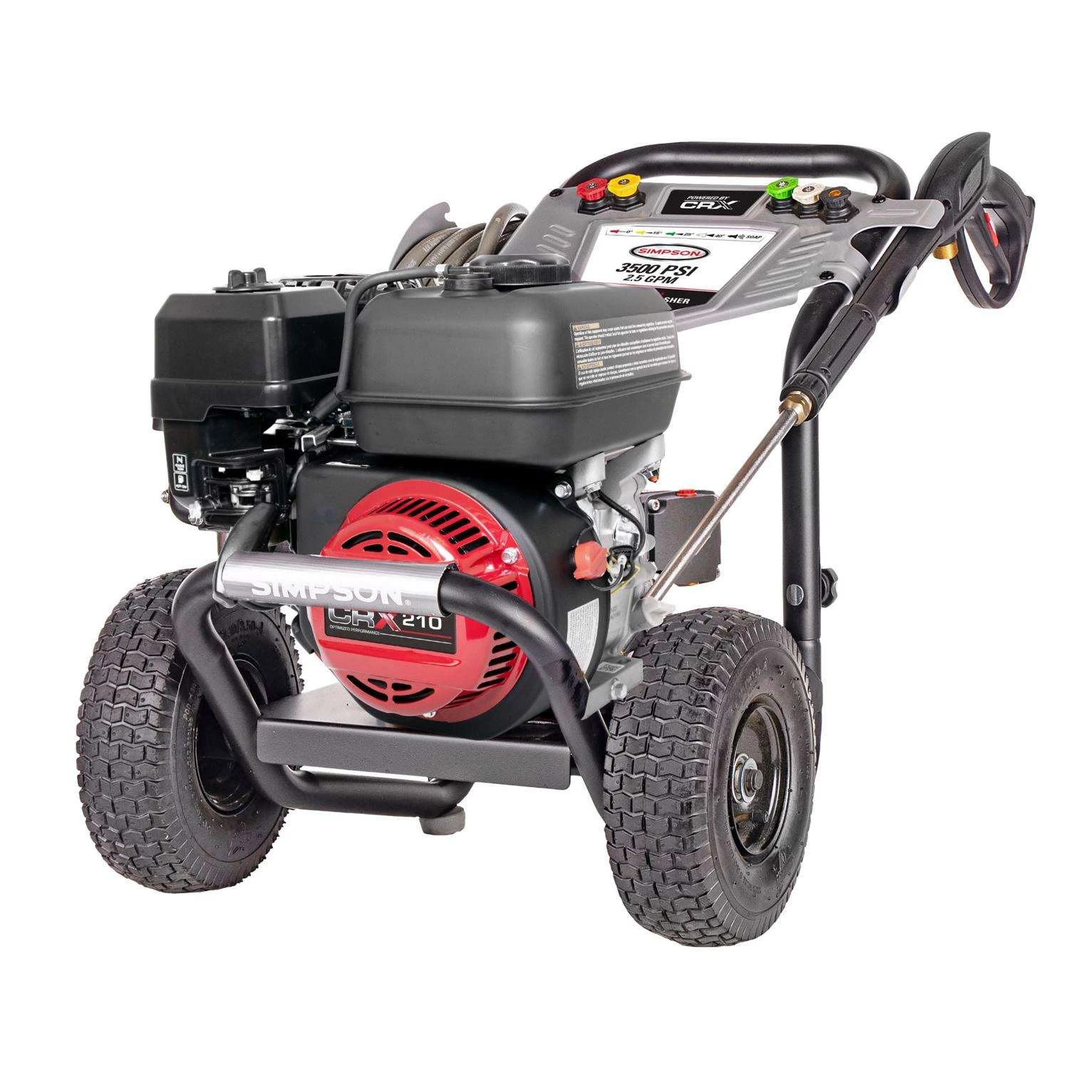 Simpson PowerShot CRX 3500 Psi Gas 2.5 Gpm Pressure Washer 3 Simpson PowerShot CRX 3500 Psi Gas 2.5 Gpm Pressure Washer