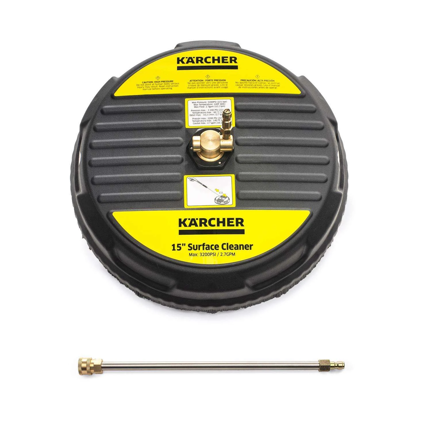 Karcher Pressure Washer Surface Roller 3200 Psi 3 Karcher Pressure Washer Surface Roller 3200 Psi
