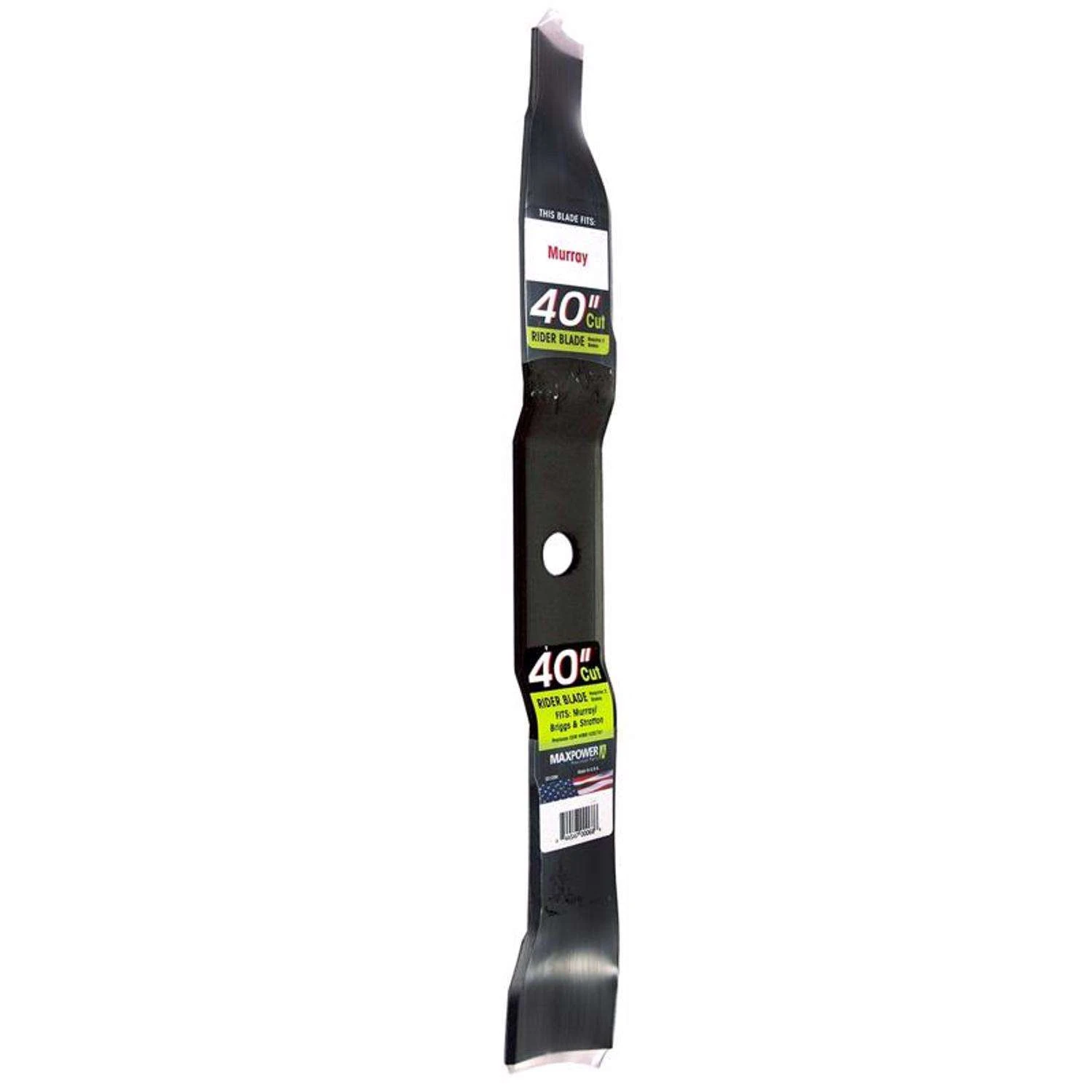 MaxPower 40 In. 3-in-1 Mower Blade For Riding Mowers 1 Pk 3 MaxPower 40 In. 3-in-1 Mower Blade For Riding Mowers 1 Pk