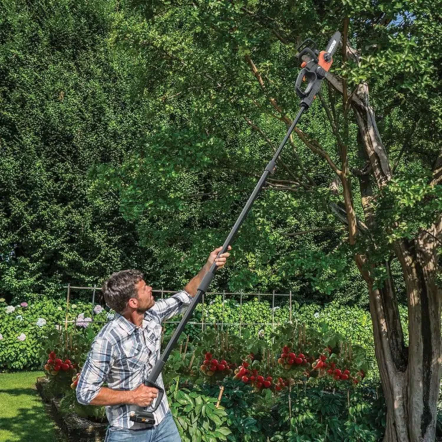 Worx 10 In. 20 V Battery Pole Saw Kit (Battery & Charger) 6 Worx 10 In. 20 V Battery Pole Saw Kit (Battery & Charger) - Image 4