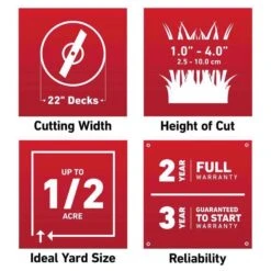 Toro Recycler 21442 22 In. 150 Cc Gas Self-Propelled Lawn Mower 16 Toro Recycler 21442 22 In. 150 Cc Gas Self-Propelled Lawn Mower -Power Lawn Equipment c1c448ed cdaf 40d5 b3e0 fdd6d63615e0