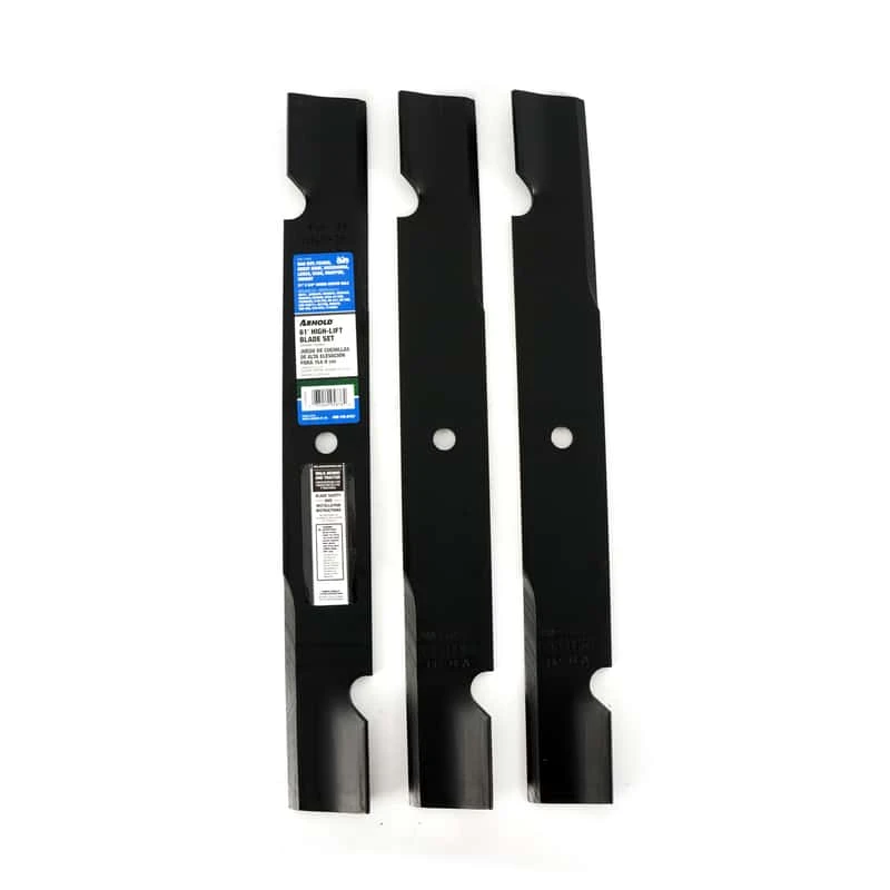Arnold 61 In. High-Lift Mower Blade Set For Riding Mowers 3 Pk 3 Arnold 61 In. High-Lift Mower Blade Set For Riding Mowers 3 Pk
