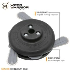 Weed Warrior Universal Fit Brush Cutter Residential Grade 10.13 In. L Trimmer Head 9 Weed Warrior Universal Fit Brush Cutter Residential Grade 10.13 In. L Trimmer Head -Power Lawn Equipment c7bdb44d 699e 436d 8fef bb9df8ff70ec