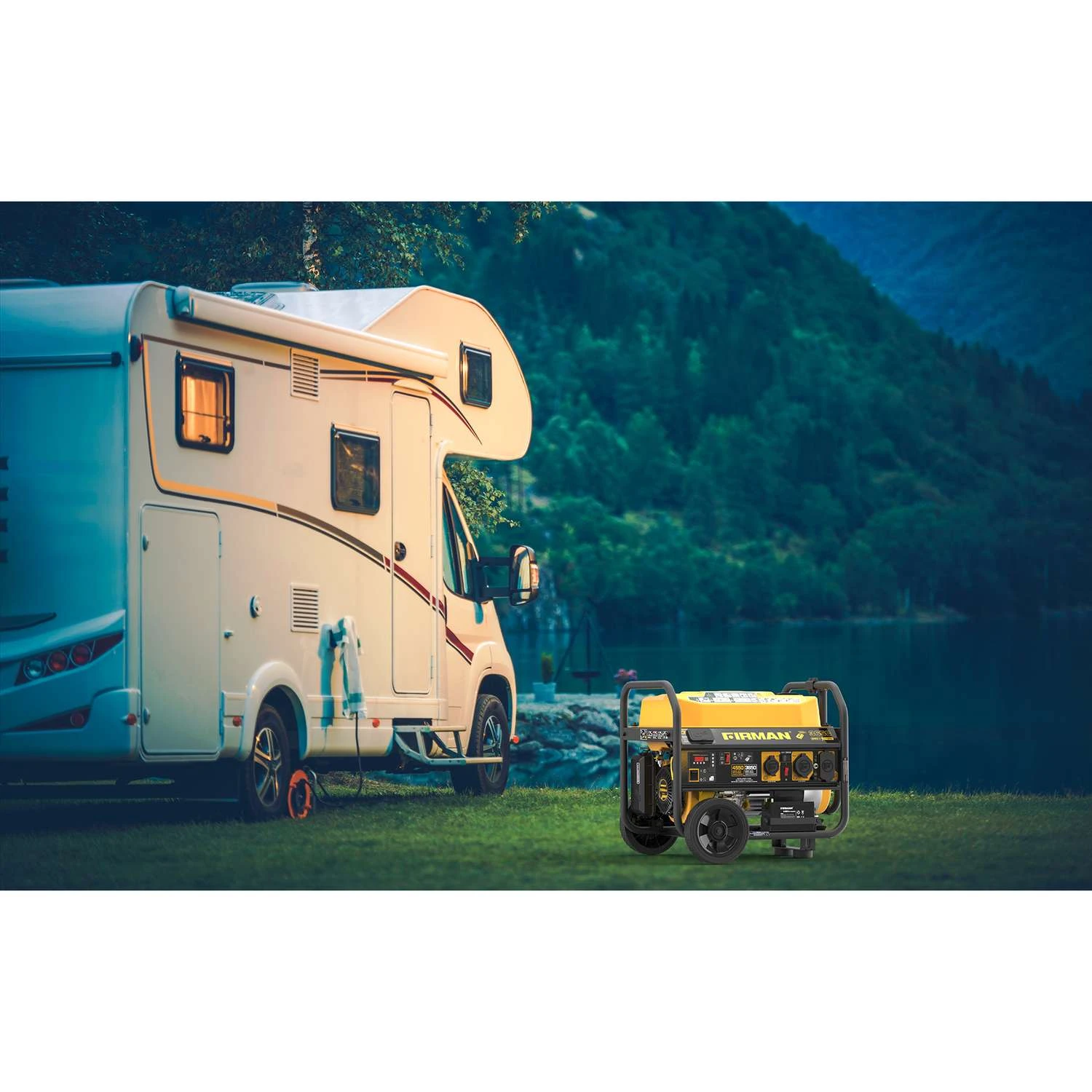 Firman Performance Series 3650 W 240 V Gasoline Portable Generator 6 Firman Performance Series 3650 W 240 V Gasoline Portable Generator - Image 4