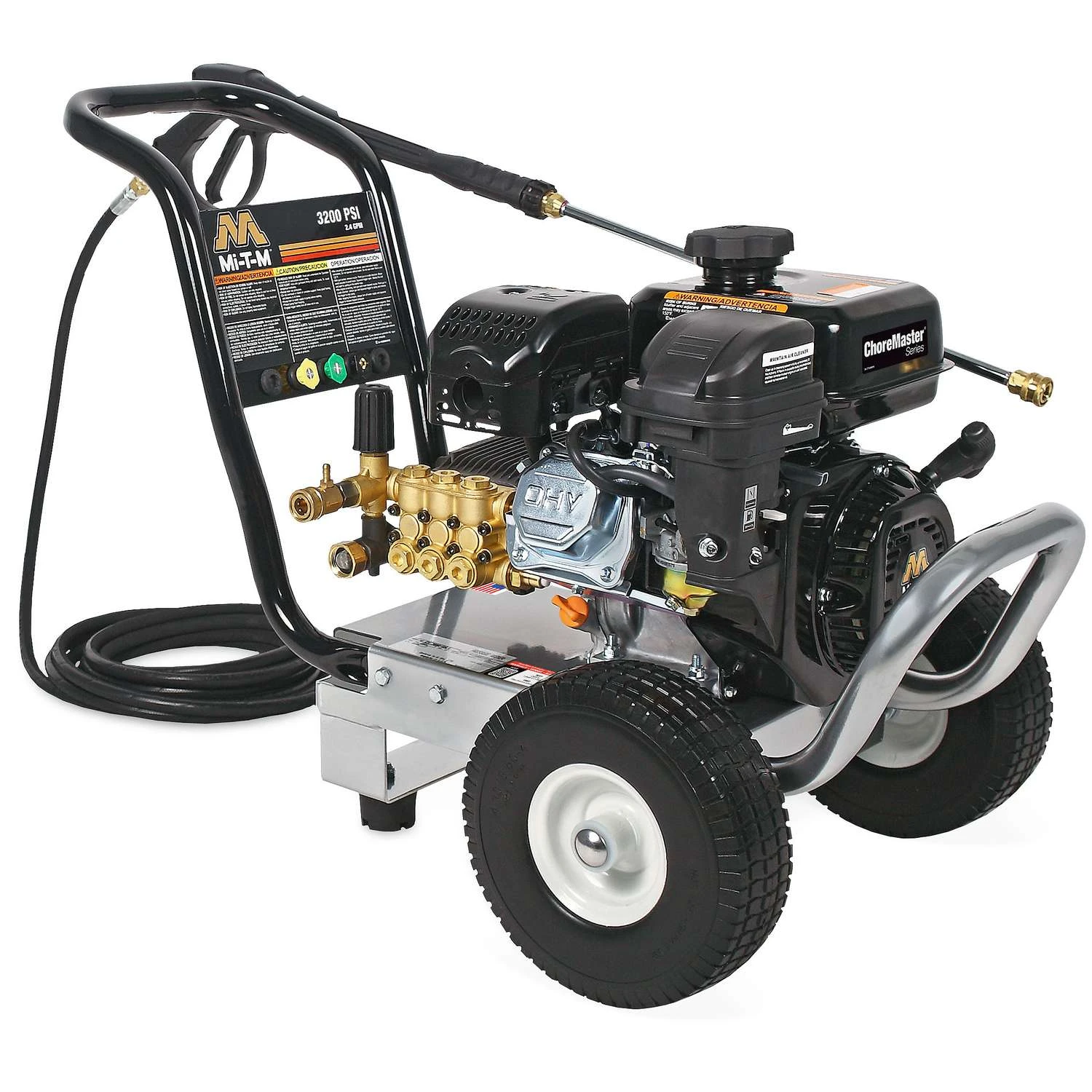 Mi-T-M ChoreMaster Mi-T-M 3200 Psi Gas 2.4 Gpm Pressure Washer 3 Mi-T-M ChoreMaster Mi-T-M 3200 Psi Gas 2.4 Gpm Pressure Washer