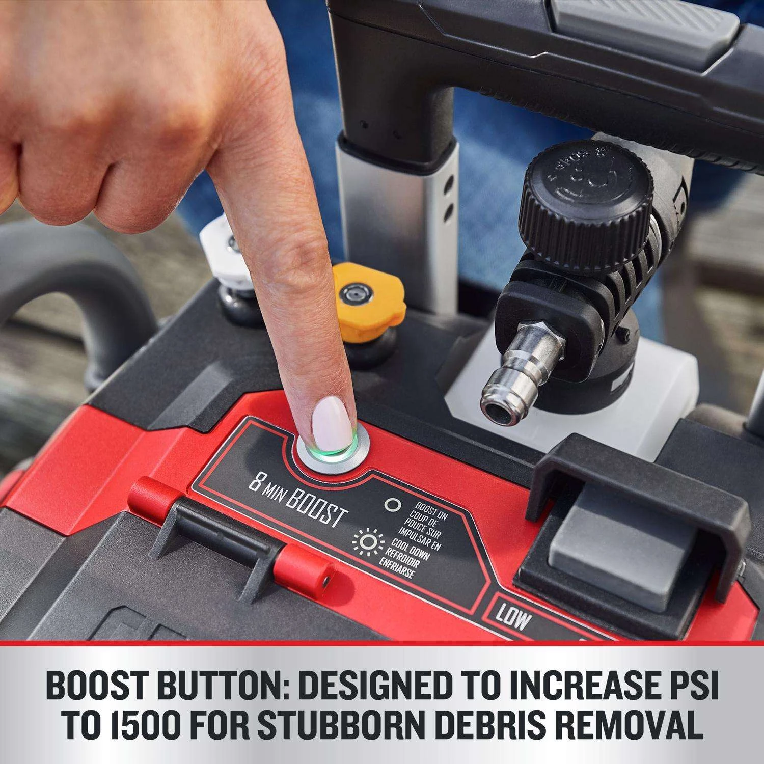 Craftsman V20 CMCPW1500N2 1500 Psi Battery 1.2 Gpm Pressure Washer 6 Craftsman V20 CMCPW1500N2 1500 Psi Battery 1.2 Gpm Pressure Washer - Image 4