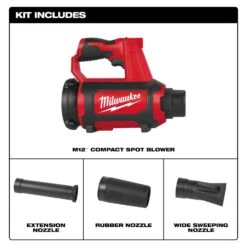 Milwaukee Tool M12 0852-20 110 Mph 175 CFM 12 V Battery Handheld Leaf Blower Tool Only -Power Lawn Equipment cd6b5318 beb2 414f 94e9 f10864a00552