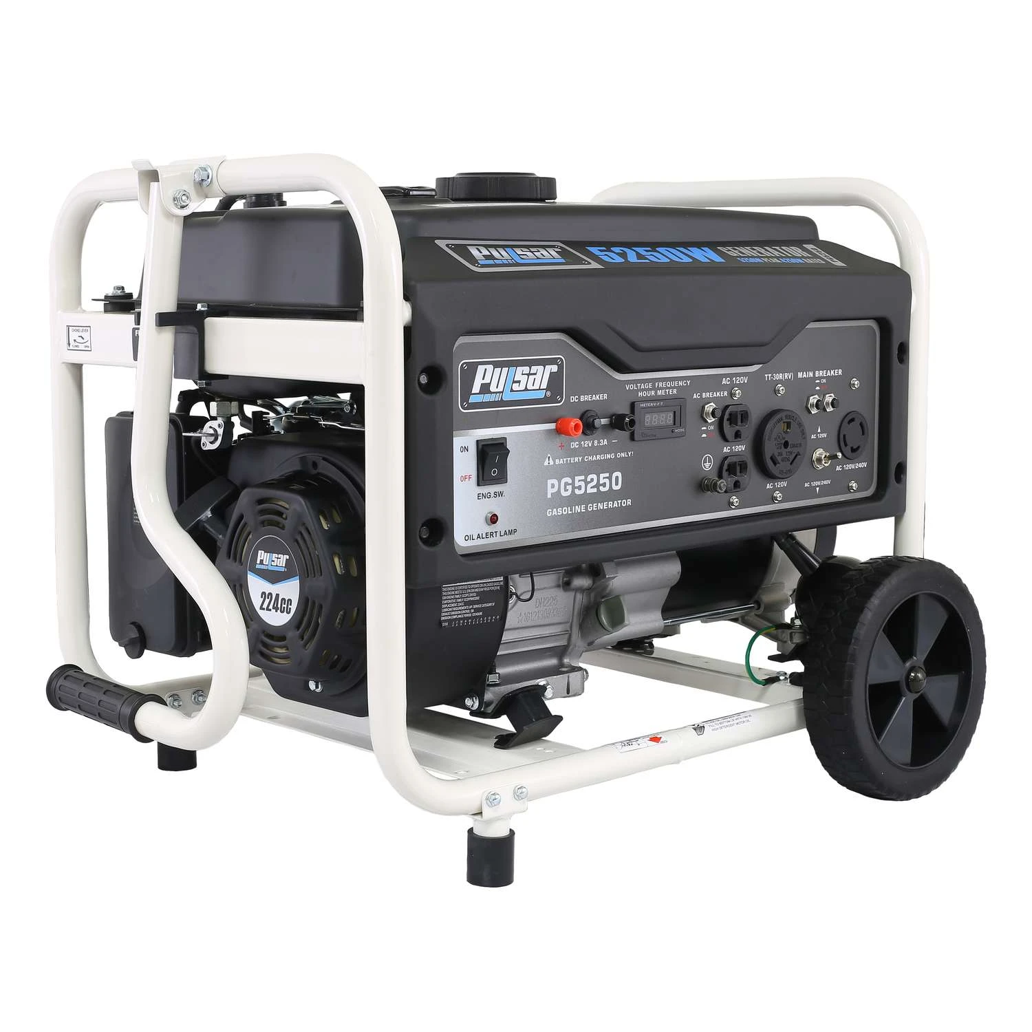 Pulsar 4250 W 120/240 V Gasoline Portable Generator 6 Pulsar 4250 W 120/240 V Gasoline Portable Generator - Image 4