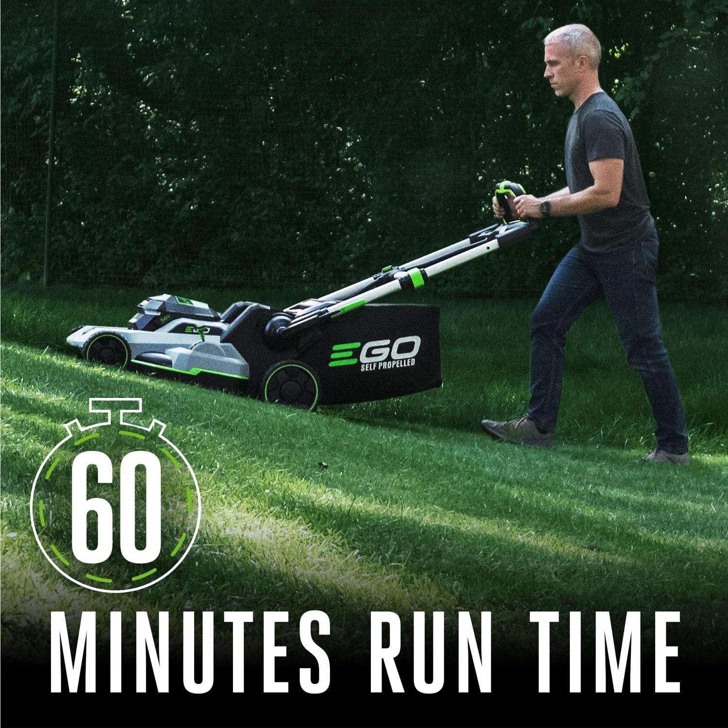 EGO Power+Touch Drive LM2125SP 21 In. 56 V Battery Self-Propelled Lawn Mower Kit (Battery & Charger) W/ 7.5 AH BATTERY 8 EGO Power+Touch Drive LM2125SP 21 In. 56 V Battery Self-Propelled Lawn Mower Kit (Battery & Charger) W/ 7.5 AH BATTERY - Image 6