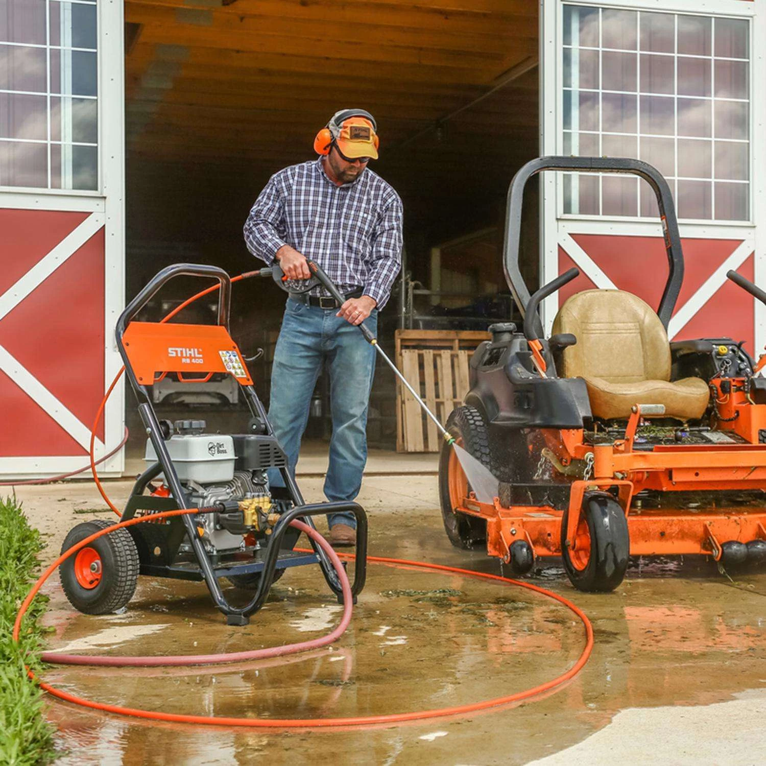 STIHL Dirt Boss RB 400 2700 Psi Gas 2.7 Gpm Pressure Washer 5 STIHL Dirt Boss RB 400 2700 Psi Gas 2.7 Gpm Pressure Washer - Image 3