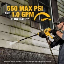 DeWalt 20V MAX DCPW550B OEM Branded 550 Psi Battery 1 Gpm Portable Power Cleaner 17 DeWalt 20V MAX DCPW550B OEM Branded 550 Psi Battery 1 Gpm Portable Power Cleaner -Power Lawn Equipment d212e146 880d 4d36 9a26 45386b85f58c