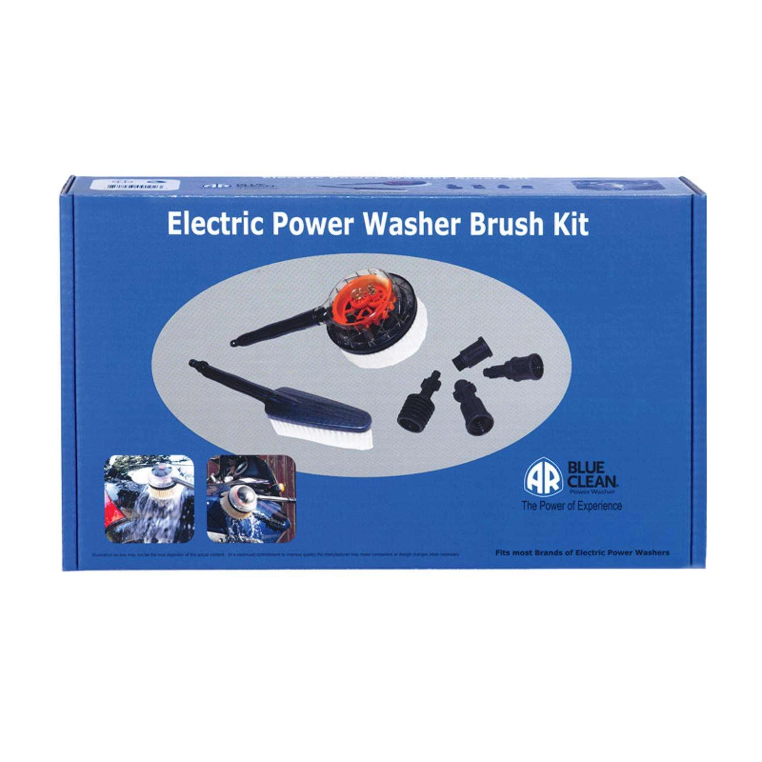 AR Blue Clean Quick Connect Pressure Washer Brush Kit 3 AR Blue Clean Quick Connect Pressure Washer Brush Kit