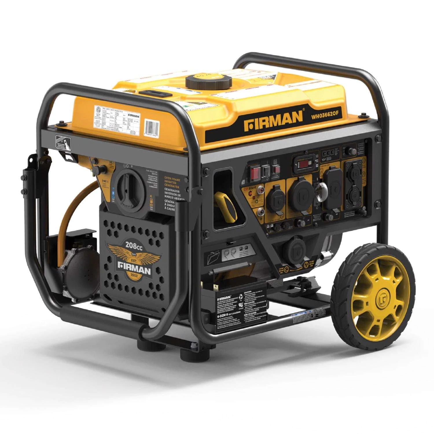 Firman Whisper Hybrid Series 4500 W 120 V Gasoline Or Propane Portable Inverter Generator 8 Firman Whisper Hybrid Series 4500 W 120 V Gasoline Or Propane Portable Inverter Generator - Image 6