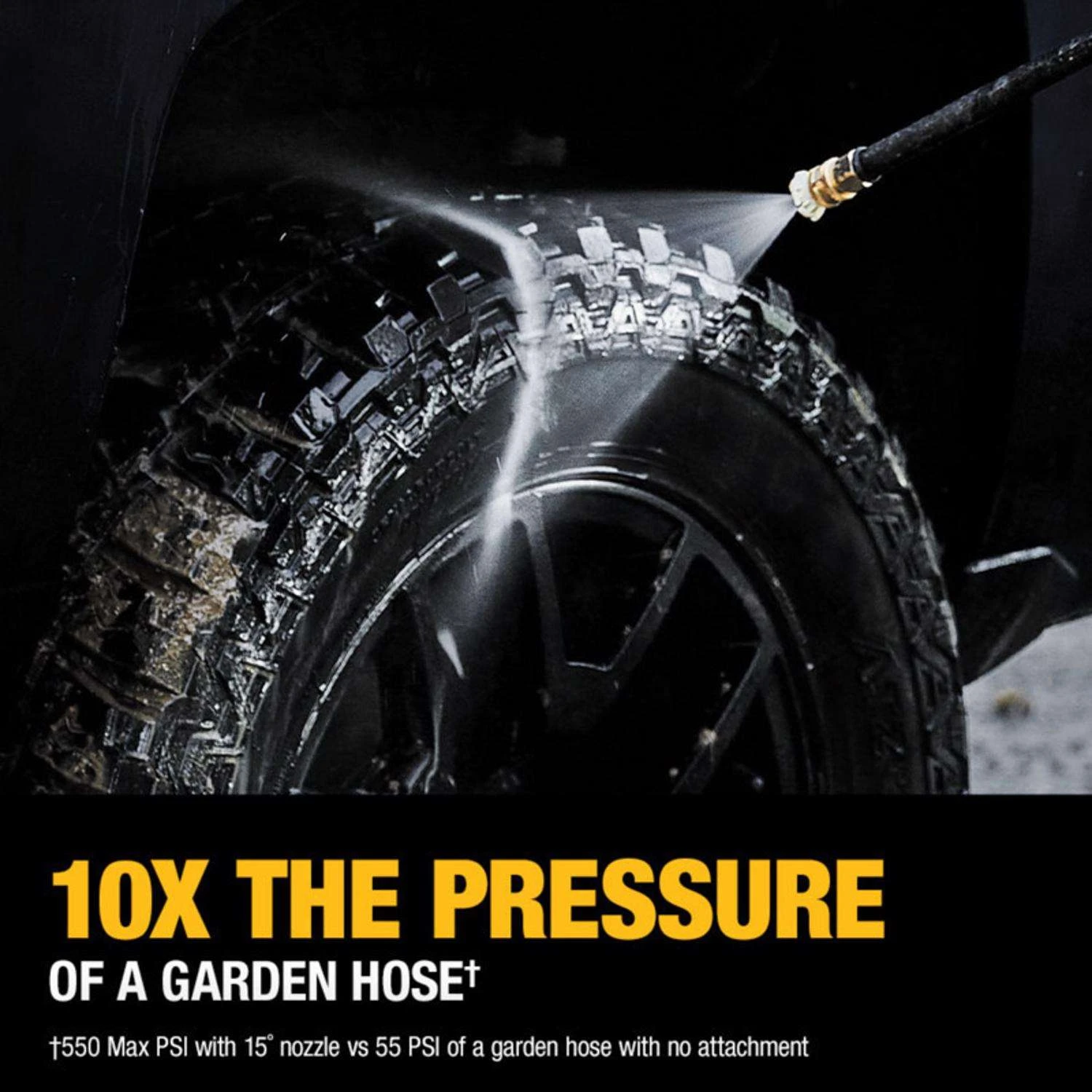 DeWalt 20V MAX DCPW550B OEM Branded 550 Psi Battery 1 Gpm Portable Power Cleaner 6 DeWalt 20V MAX DCPW550B OEM Branded 550 Psi Battery 1 Gpm Portable Power Cleaner - Image 4