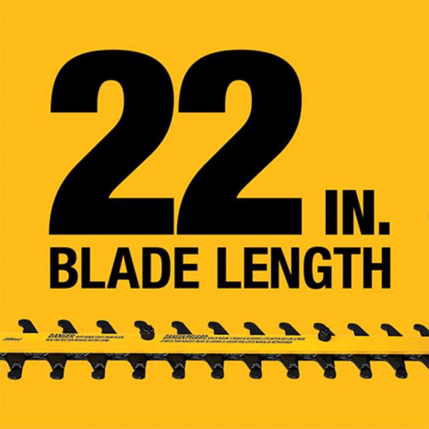 DeWalt 20V MAX DCHT820B 22 In. 20 V Battery Hedge Trimmer Tool Only 6 DeWalt 20V MAX DCHT820B 22 In. 20 V Battery Hedge Trimmer Tool Only - Image 4