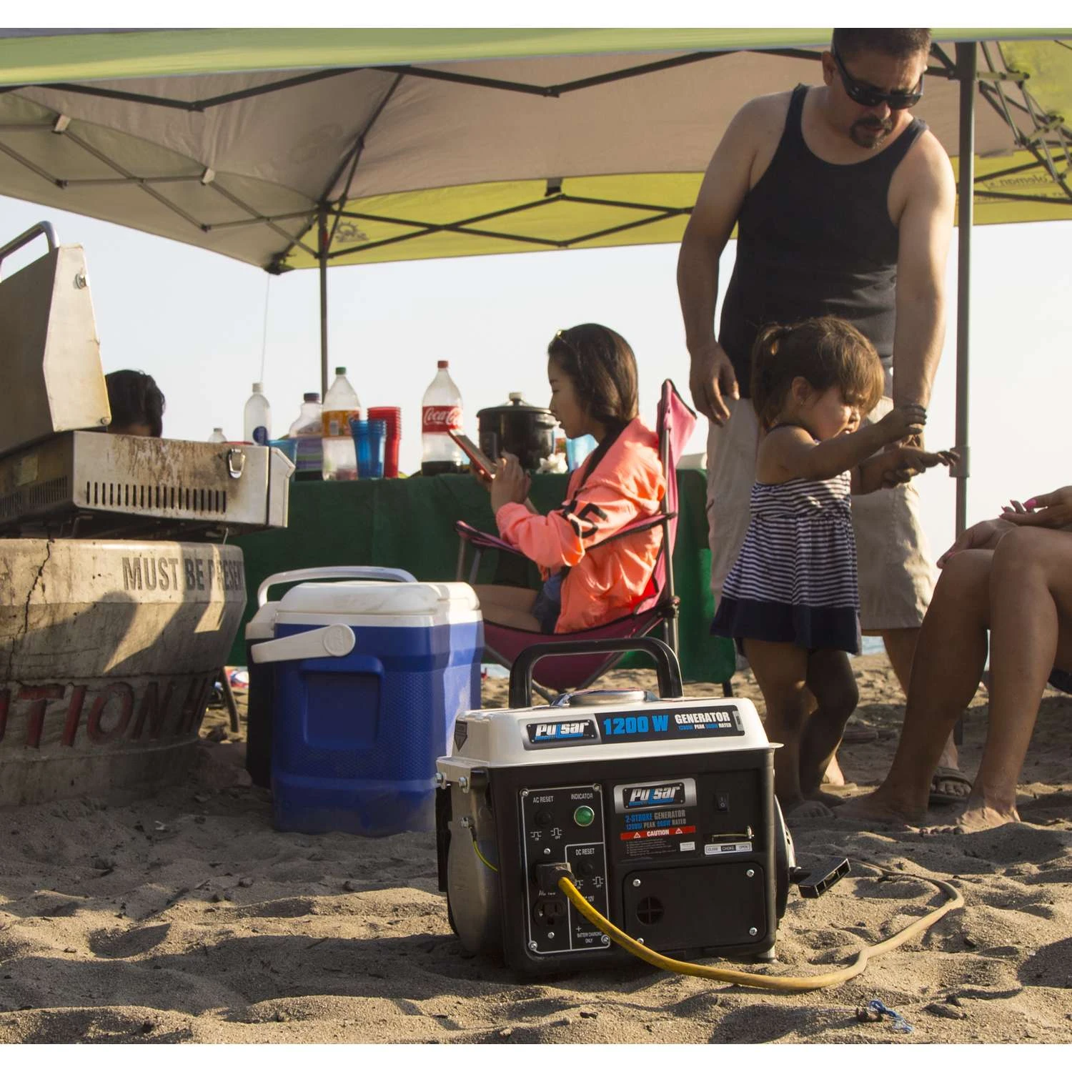 Pulsar 900 W 120 V Gasoline Portable Generator 6 Pulsar 900 W 120 V Gasoline Portable Generator - Image 4