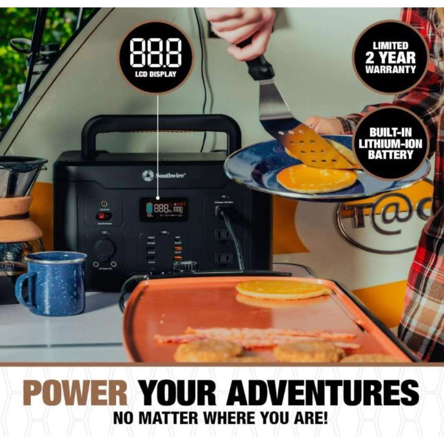 Southwire Elite 1100 1166 W 3.6 V Battery Portable Power Station Kit (Battery & Charger) 6 Southwire Elite 1100 1166 W 3.6 V Battery Portable Power Station Kit (Battery & Charger) - Image 4