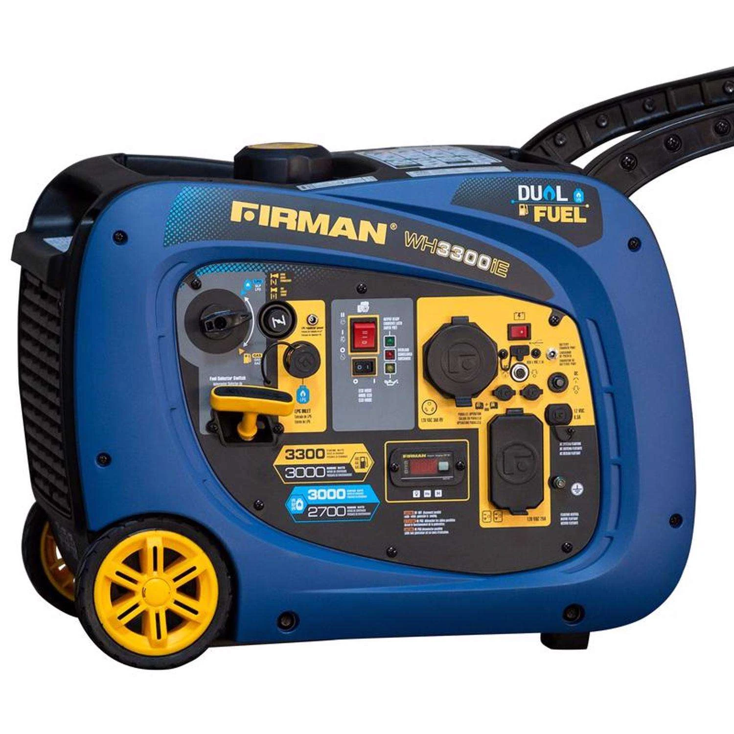 Firman Whisper Hybird Series 3300 W 120 V Gasoline Or Propane Inverter Generator 3 Firman Whisper Hybird Series 3300 W 120 V Gasoline Or Propane Inverter Generator