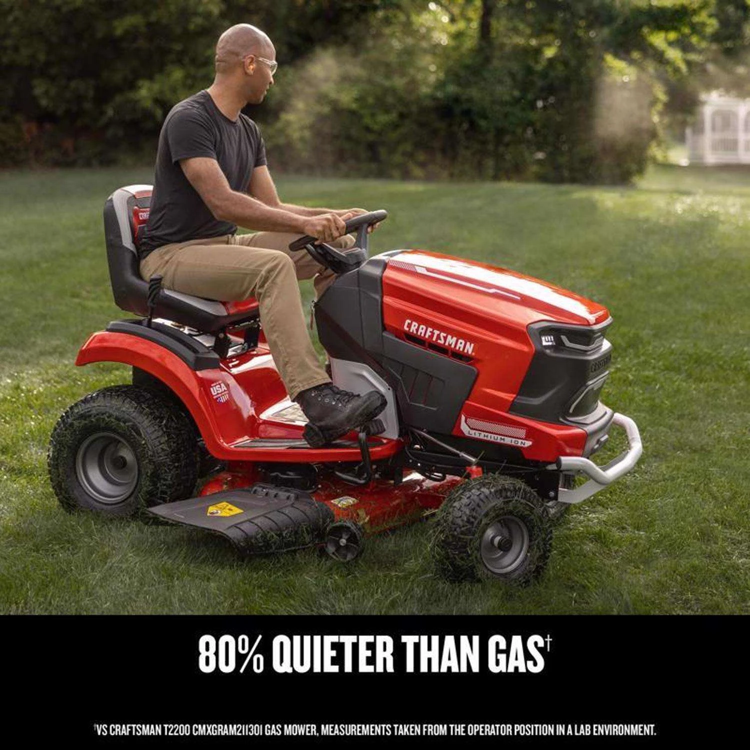 Craftsman CMCRM233303 42 In. Electric 56 V Battery Riding Mower Kit (Battery & Charger) 6 Craftsman CMCRM233303 42 In. Electric 56 V Battery Riding Mower Kit (Battery & Charger) - Image 4