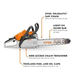 STIHL MS 182 16 In. Light 04 Bar Gas Chainsaw Tool Only Picco Micro Mini 3 PM3 3/8 In. -Power Lawn Equipment dc80193b c871 417b b029 74b1f9685e77