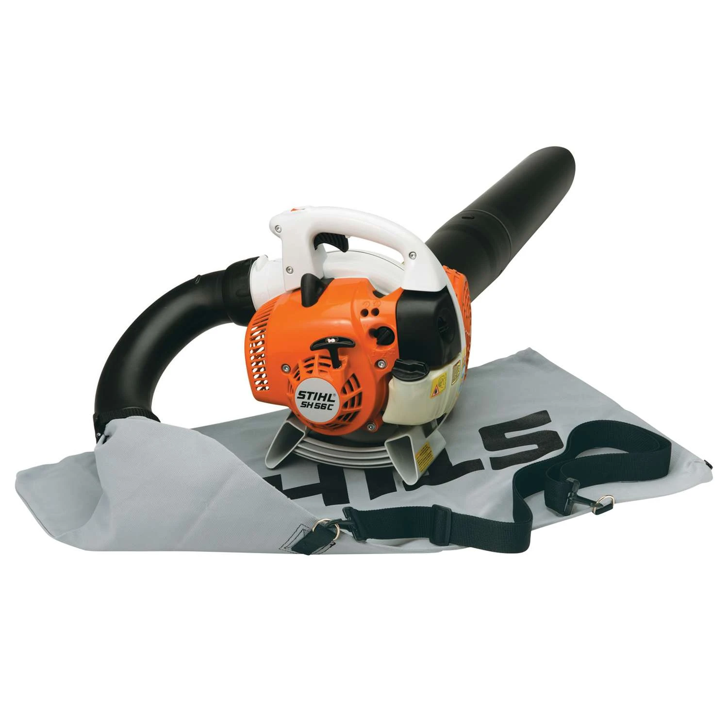 STIHL SH 56 C-E 159 Mph 412 CFM Gas Handheld Blower/Mulcher/Vac 3 STIHL SH 56 C-E 159 Mph 412 CFM Gas Handheld Blower/Mulcher/Vac