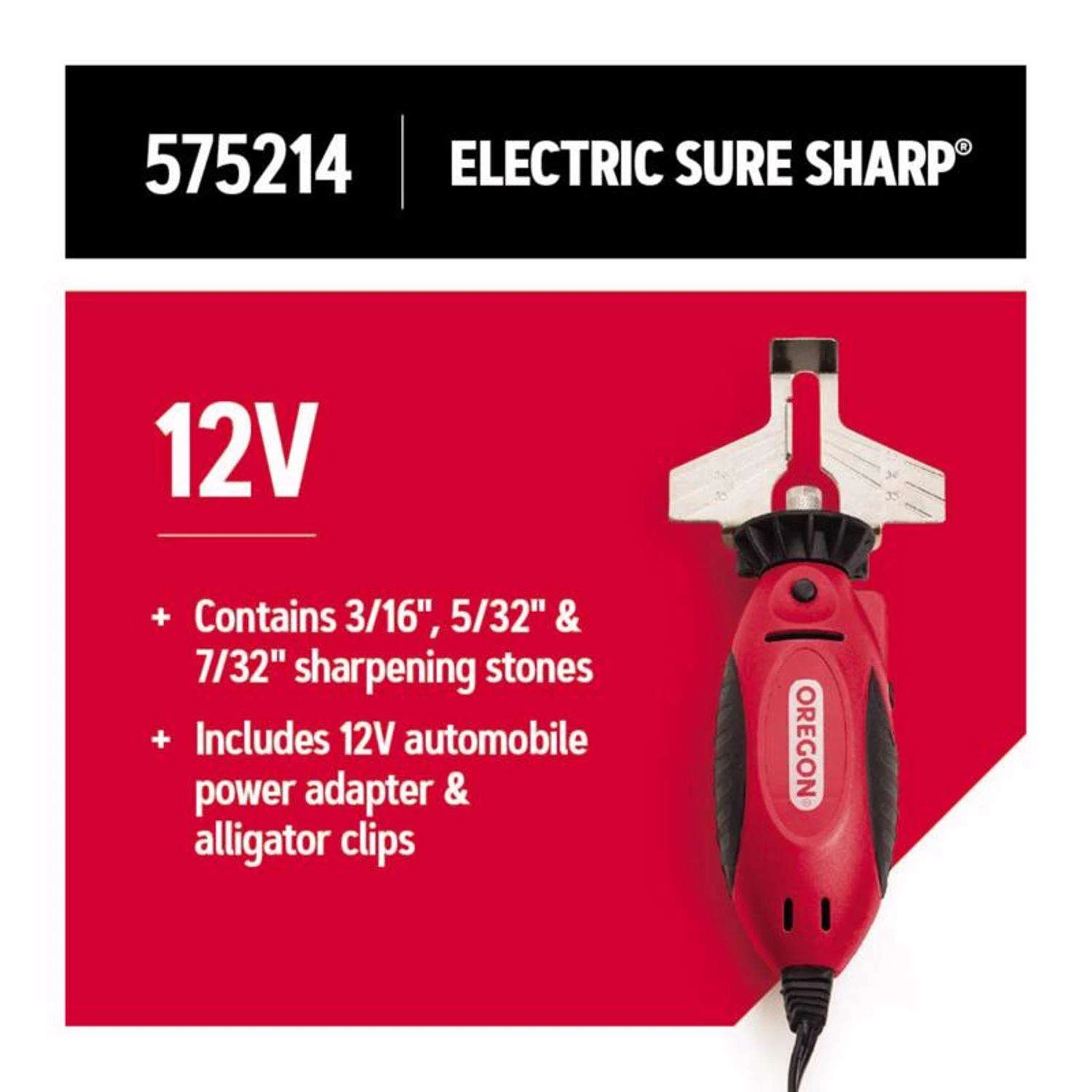 Oregon Sure Sharp Electric Chainsaw Chain Sharpener 4 Oregon Sure Sharp Electric Chainsaw Chain Sharpener - Image 2