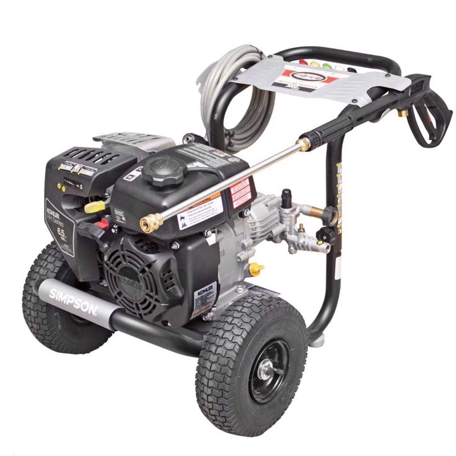 Simpson Megashot MS60763-S Kohler 3100 Psi Gas 2.4 Gpm Pressure Washer 3 Simpson Megashot MS60763-S Kohler 3100 Psi Gas 2.4 Gpm Pressure Washer