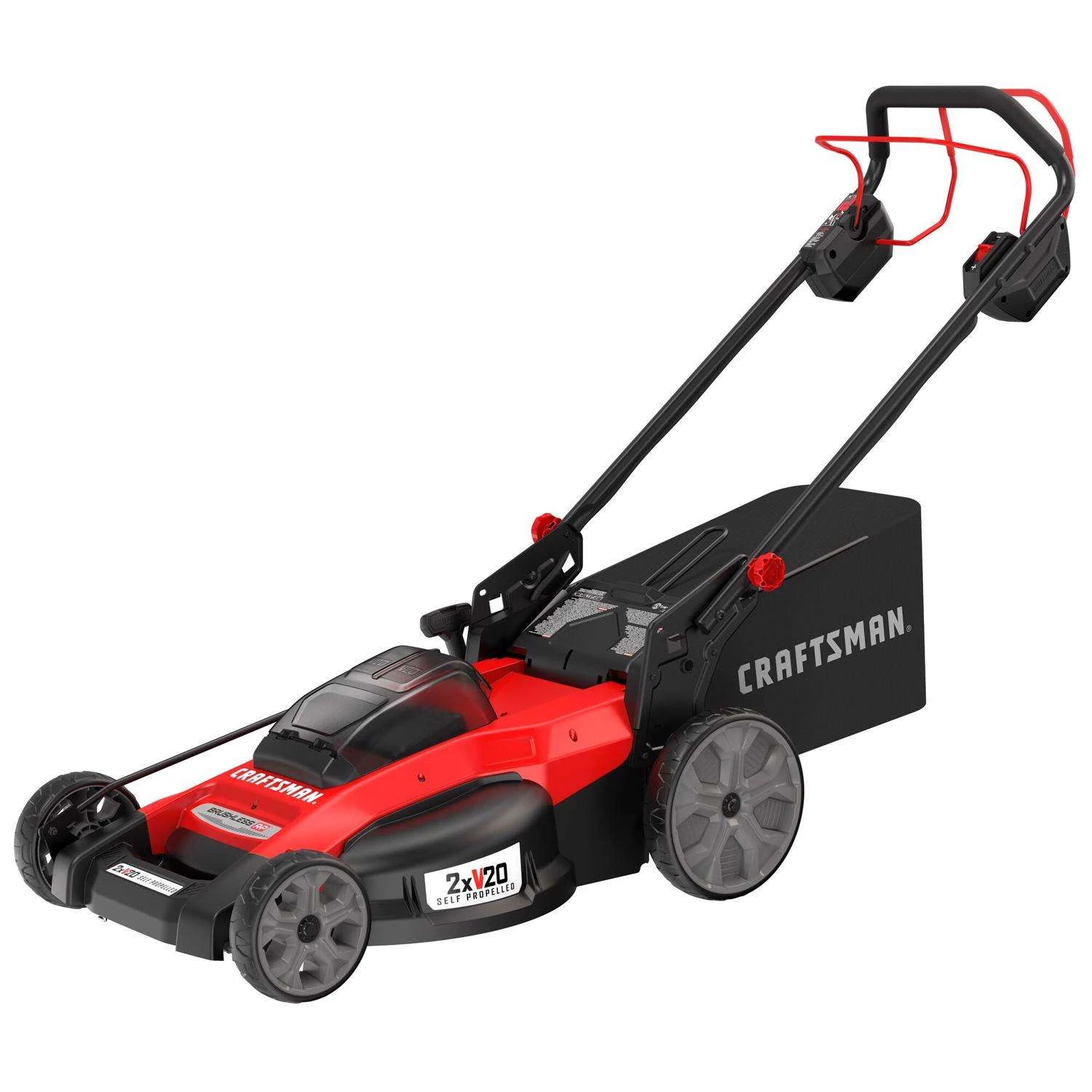 Craftsman 13 In. 20 V Battery Self-Propelled Lawn Mower Kit (Battery & Charger) 3 Craftsman 13 In. 20 V Battery Self-Propelled Lawn Mower Kit (Battery & Charger)