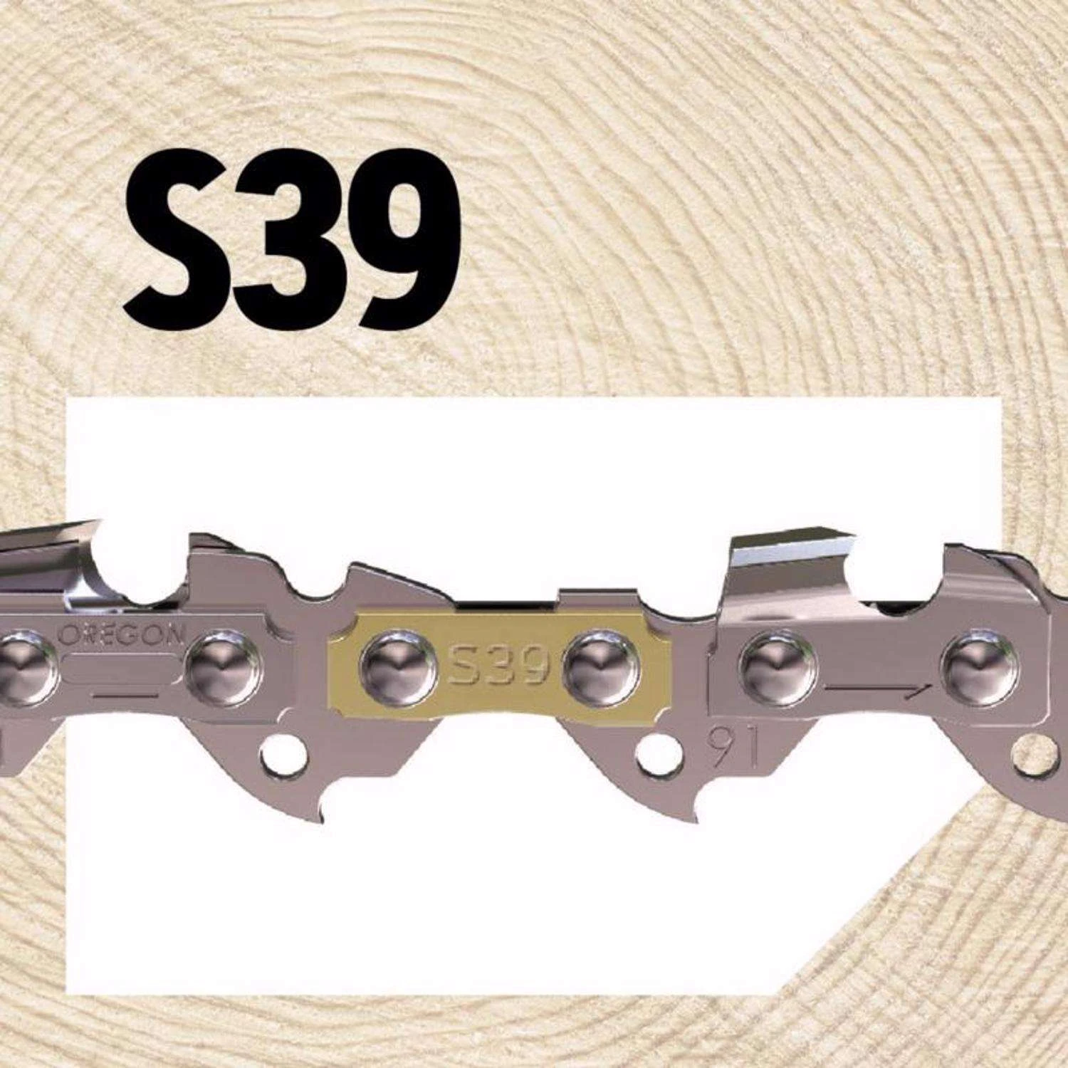 Oregon AdvanceCut S39 10 In. Chainsaw Chain 39 Links 8 Oregon AdvanceCut S39 10 In. Chainsaw Chain 39 Links - Image 6