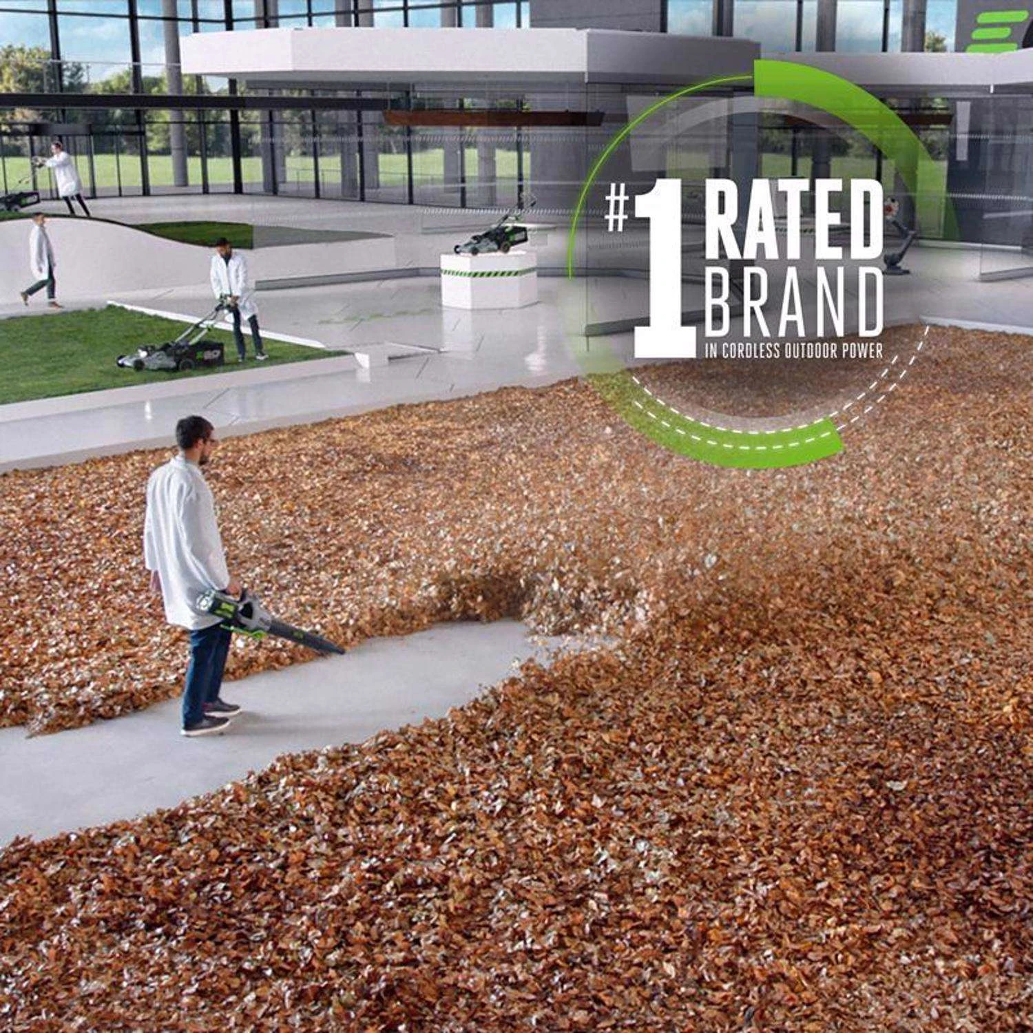 EGO Power+ LB6703 180 Mph 670 CFM 56 V Battery Handheld Leaf Blower Kit (Battery & Charger) W/ 4.0 AH BATTERY 5 EGO Power+ LB6703 180 Mph 670 CFM 56 V Battery Handheld Leaf Blower Kit (Battery & Charger) W/ 4.0 AH BATTERY - Image 3