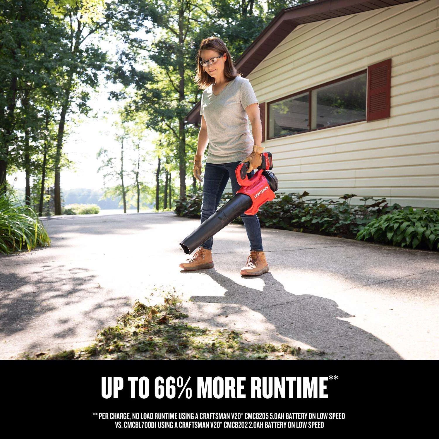 Craftsman V20 BRUSHLESS RP CMCBL730P1 110 Mph 410 CFM Battery Handheld Blower Kit (Battery & Charger 7 Craftsman V20 BRUSHLESS RP CMCBL730P1 110 Mph 410 CFM Battery Handheld Blower Kit (Battery & Charger - Image 5