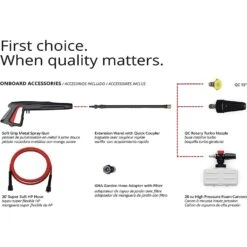 AR Blue Clean BC383HSS OEM Branded 2150 Psi Electric 1.6 Gpm Pressure Washer 17 AR Blue Clean BC383HSS OEM Branded 2150 Psi Electric 1.6 Gpm Pressure Washer -Power Lawn Equipment e84a2ff7 07f3 48d8 9708 444b0b4e8623