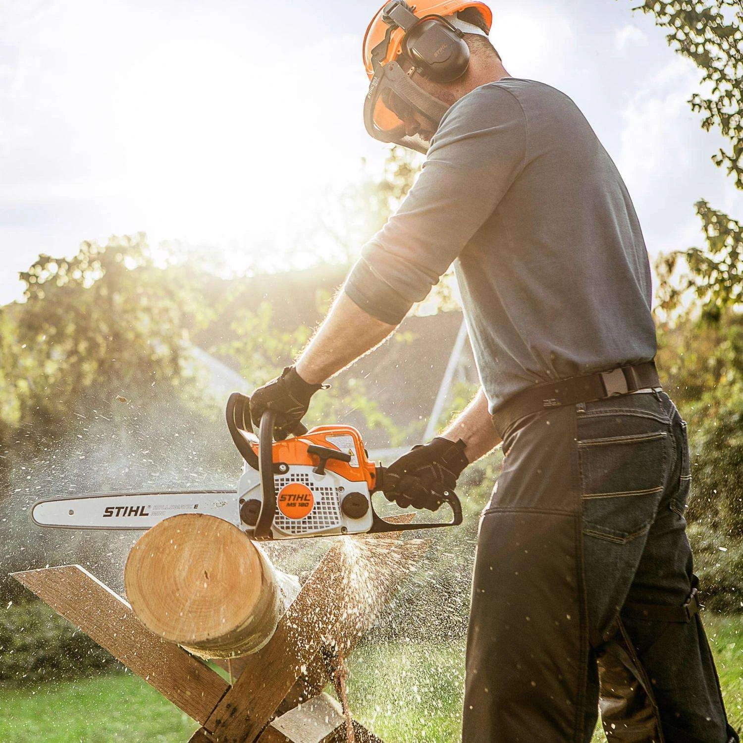 STIHL MS 180 16 In. 31.8 Cc Gas Chainsaw 5 STIHL MS 180 16 In. 31.8 Cc Gas Chainsaw - Image 3