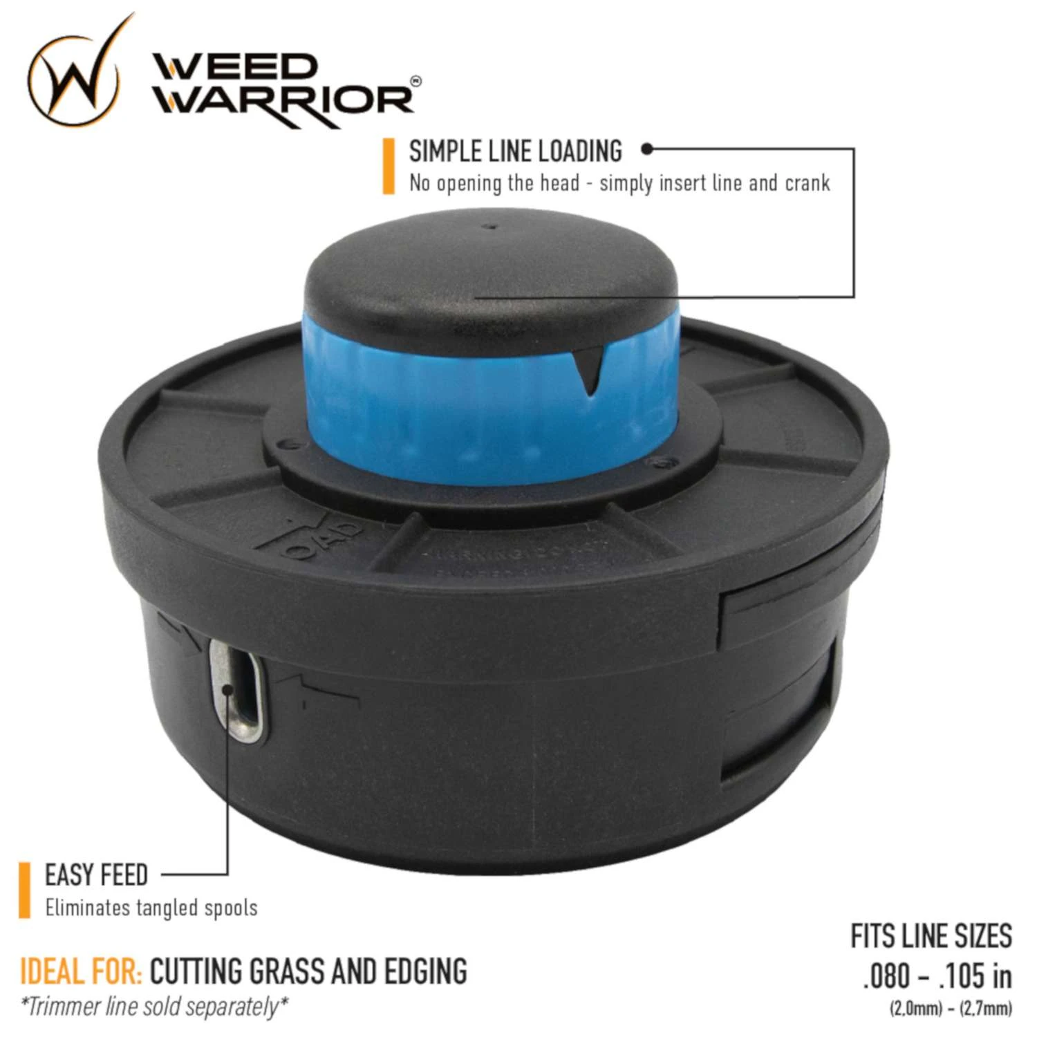 Weed Warrior Universal Fit Auto Winder II Residential Grade 10.13 In. L Bump Head 4 Weed Warrior Universal Fit Auto Winder II Residential Grade 10.13 In. L Bump Head - Image 2