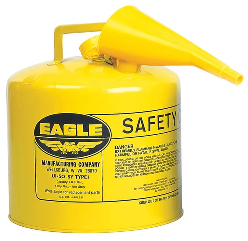 Eagle Steel Safety Diesel Can 5 Gal 3 Eagle Steel Safety Diesel Can 5 Gal