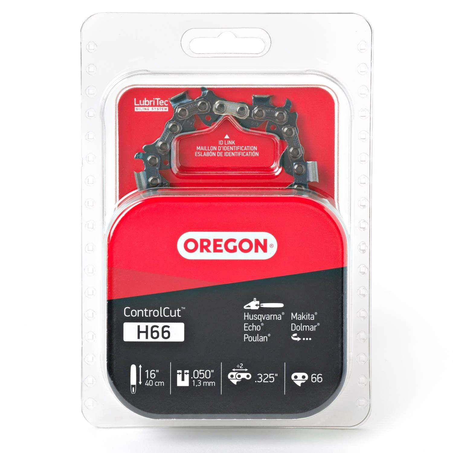 Oregon ControlCut H66 16 In. Chainsaw Chain 66 Links 3 Oregon ControlCut H66 16 In. Chainsaw Chain 66 Links