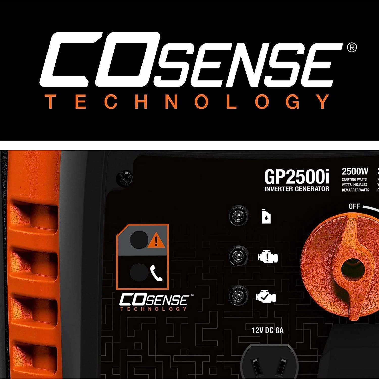 Generac 2500 W 120 V Gasoline Portable Inverter Portable Generator 7 Generac 2500 W 120 V Gasoline Portable Inverter Portable Generator - Image 5