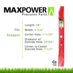 MaxPower 28 In. Mulching Mower Blade For Riding Mowers 1 Pk 8 MaxPower 28 In. Mulching Mower Blade For Riding Mowers 1 Pk -Power Lawn Equipment f2481aa4 d004 43cd 9222 54763923558a