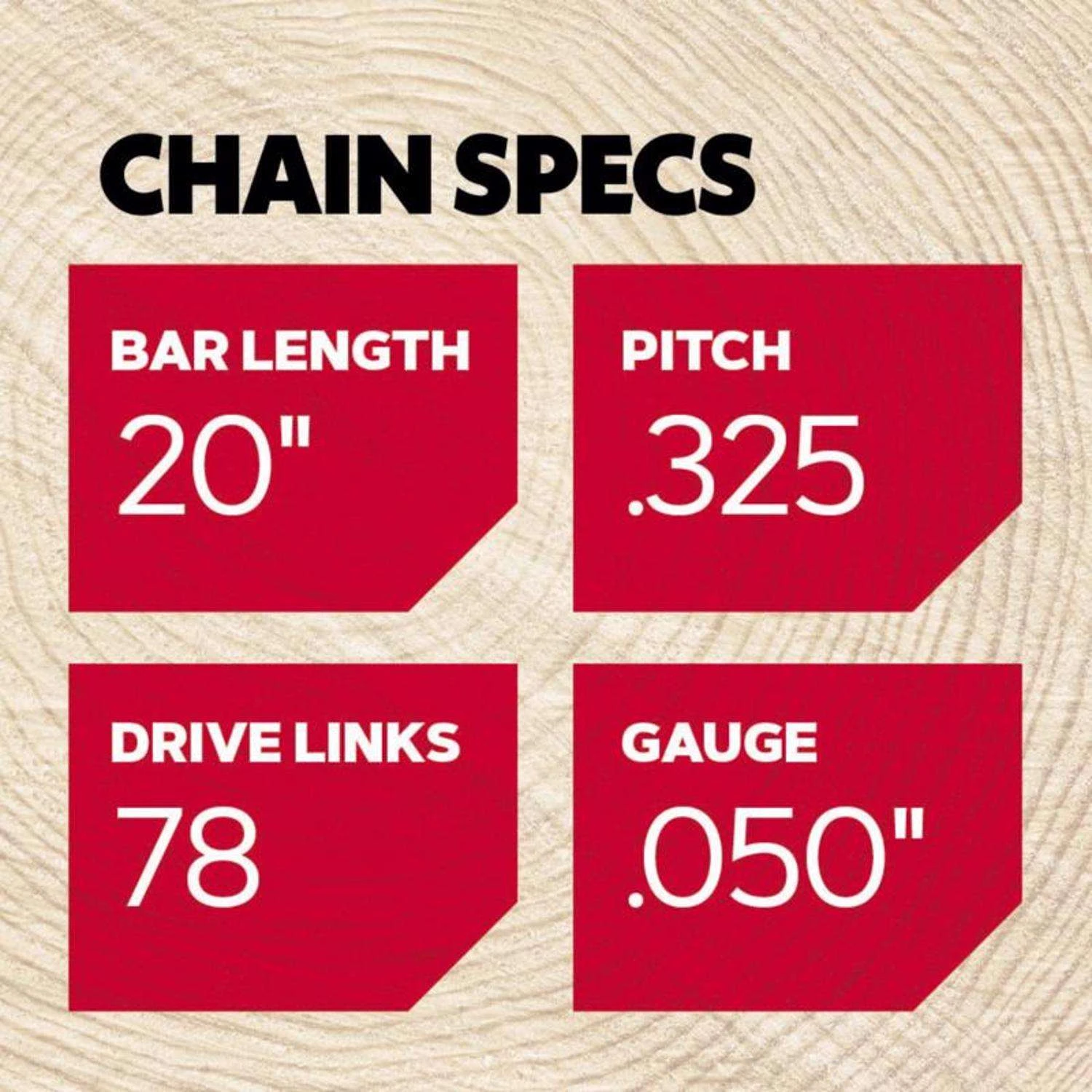 Oregon ControlCut H78 20 In. Chainsaw Chain 78 Links 5 Oregon ControlCut H78 20 In. Chainsaw Chain 78 Links - Image 3