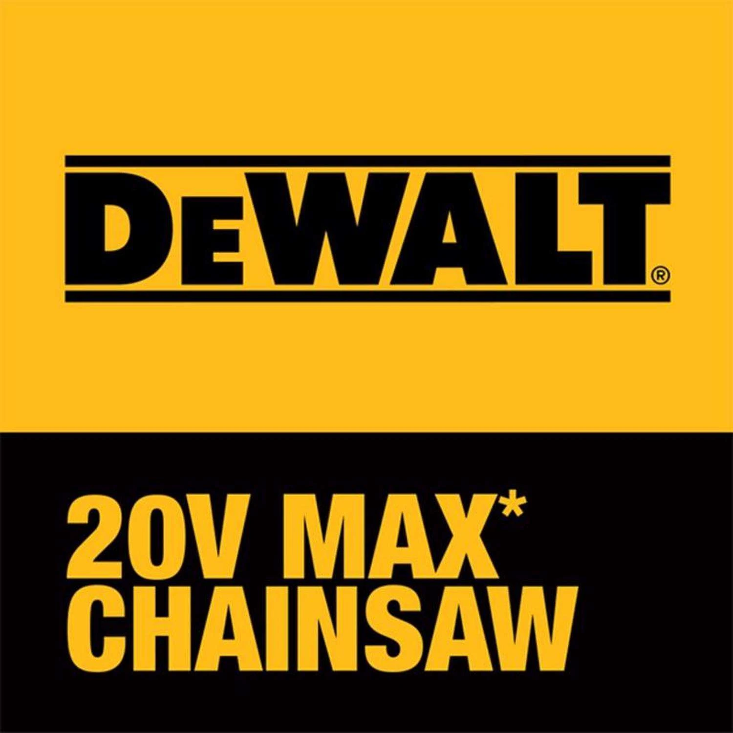 DeWalt 20V MAX XR 12 In. 20 V Battery Chainsaw Tool Only 11 DeWalt 20V MAX XR 12 In. 20 V Battery Chainsaw Tool Only - Image 9
