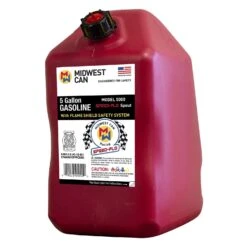 Midwest Can Plastic Gas Can 5 Gal