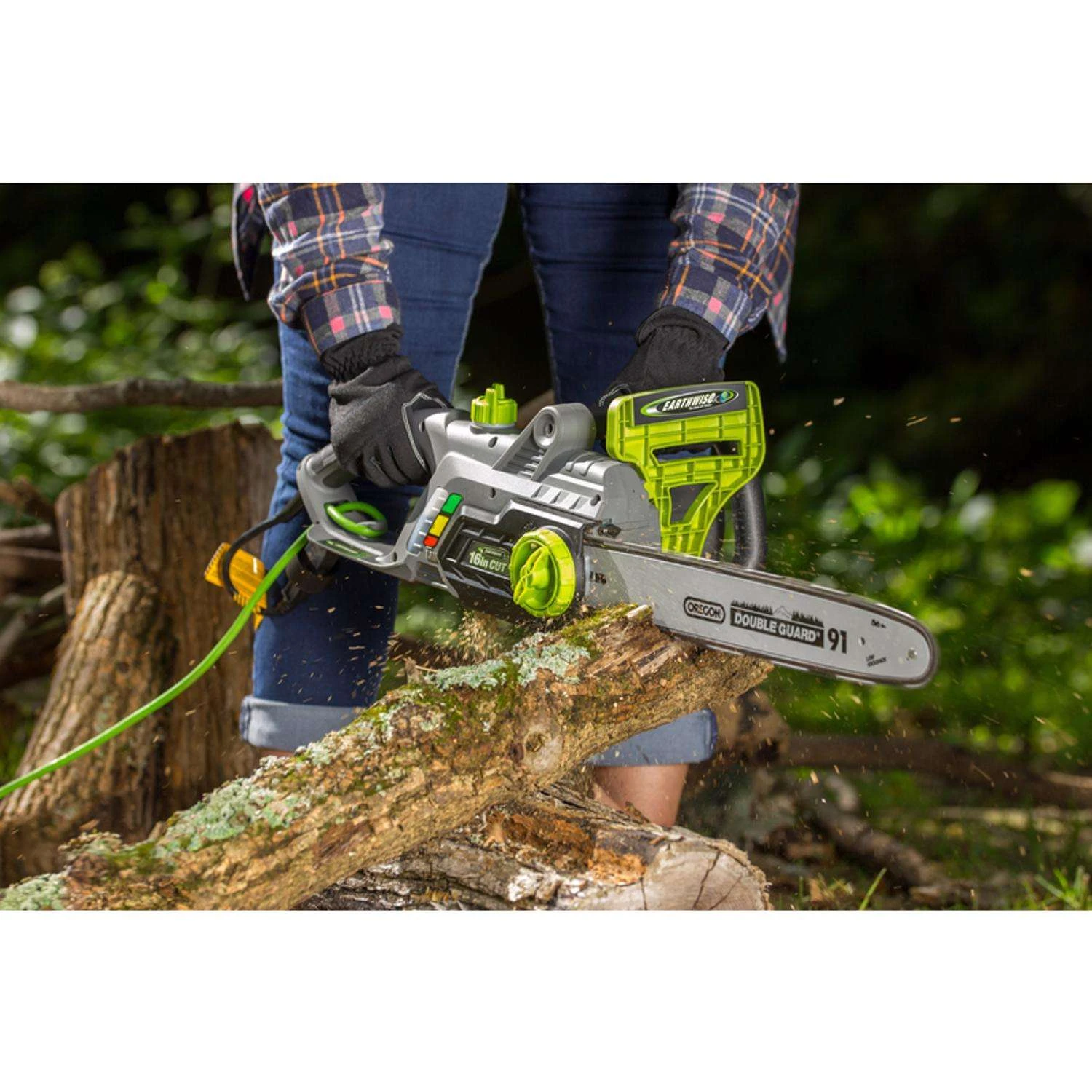 Earthwise 16 In. 120 V Electric Chainsaw 5 Earthwise 16 In. 120 V Electric Chainsaw - Image 3