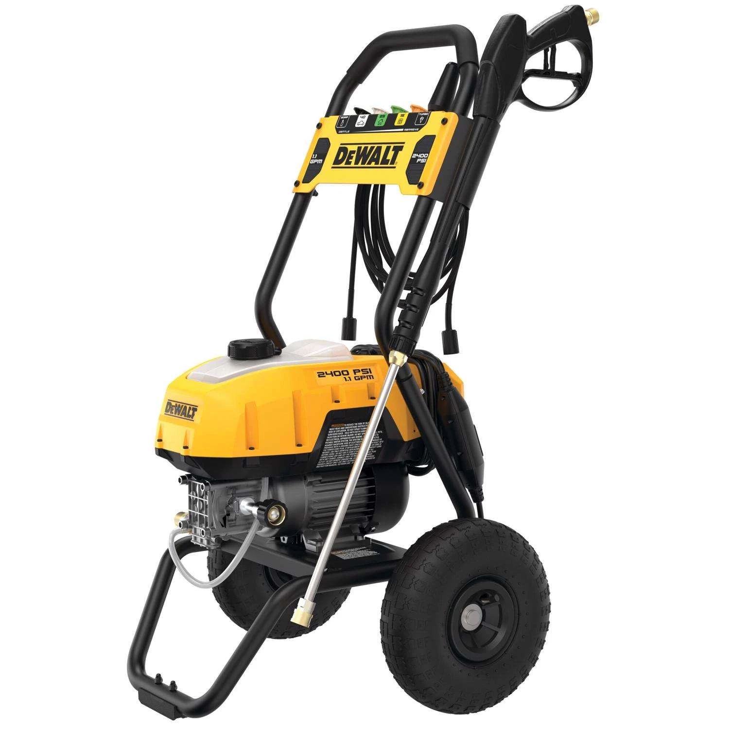 DeWalt DWPW2400 OEM Branded 2400 Psi Electric 1.1 Gpm Pressure Washer 3 DeWalt DWPW2400 OEM Branded 2400 Psi Electric 1.1 Gpm Pressure Washer